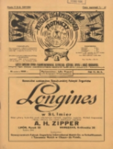 Przegląd Zegarmistrzowski i Złotniczy : gazeta handlowa rynku zegarmistrzowskiego, złotniczego, biżuterii, optyki i branż pokrewnych 1930.03.15 R.6 Nr6
