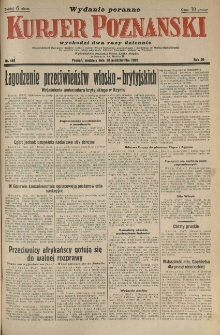 Kurier Poznański 1935.10.20 R.30 nr 484