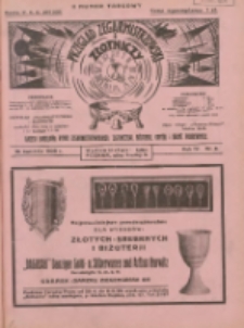 Przegląd Zegarmistrzowski i Złotniczy : gazeta handlowa rynku zegarmistrzowskiego, złotniczego, biżuterii, optyki i branż pokrewnych 1928.04.15 R.4 Nr8