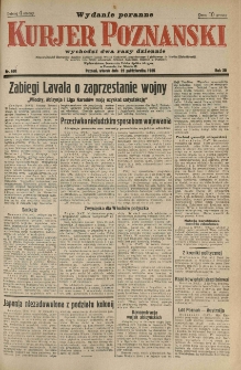 Kurier Poznański 1935.10.22 R.30 nr 486
