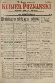 Kurier Poznański 1935.10.24 R.30 nr 490
