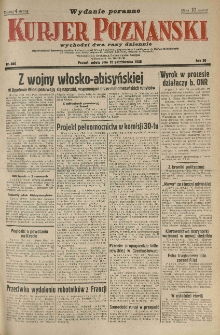Kurier Poznański 1935.10.26 R.30 nr 494