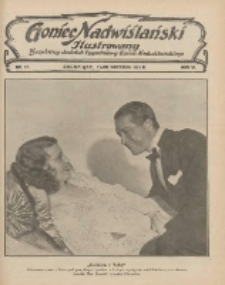Goniec Nadwiślański Ilustrowany : bezpłatny dodatek tygodniowy Gońca Nadwiślańskiego 1932.09.11 R.6 Nr37