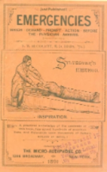 Emergencies which. Demand. Promt. Action. Before The Physican Arrlves