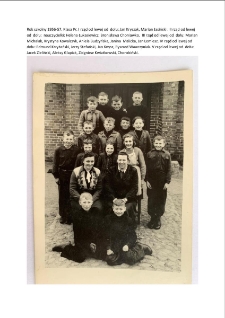 Klasa IV szkoły w Bierzglinie. R. szk. 1956-57