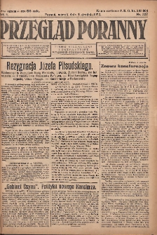 Przegląd Poranny: pismo niezależne i bezpartyjne 1922.12.05 R.2 Nr327