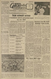 Głos Wielkopolski. 1957.04.30 R.13 nr101 Wyd.AB