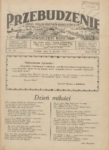 Przebudzenie: organ Związku Robotników Rolnych i Leśnych ZZP. 1937.12.23 R.18 Nr52
