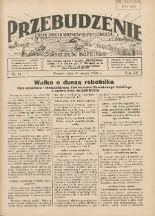 Przebudzenie: organ Związku Robotnik&oacute;w Rolnych i Leśnych ZZP. 1939.03.16 R.20 Nr11
