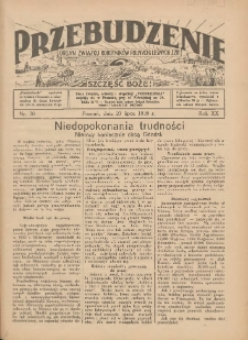 Przebudzenie: organ Związku Robotników Rolnych i Leśnych ZZP. 1939.07.27 R.20 Nr30