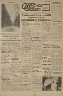 Głos Wielkopolski. 1958.01.12-13 R.14 nr10 Wyd.A