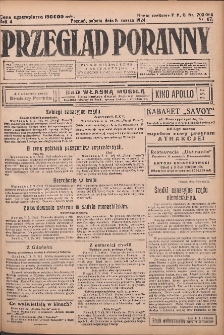 Przegląd Poranny: pismo niezależne i bezpartyjne 1924.03.08 R.4 Nr67