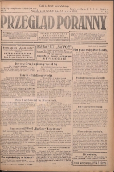 Przegląd Poranny: pismo niezależne i bezpartyjne 1924.03.24 R.4 Nr83