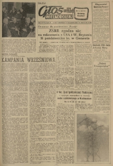 Głos Wielkopolski. 1958.08.31-09.01 R.14 nr207 Wyd.A