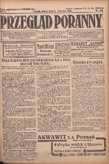 Przegląd Poranny: pismo niezależne i bezpartyjne 1924.04.16 R.4 Nr106