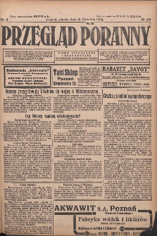 Przegląd Poranny: pismo niezależne i bezpartyjne 1924.04.18 R.4 Nr108