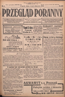 Przegląd Poranny: pismo niezależne i bezpartyjne 1924.04.19 R.4 Nr109