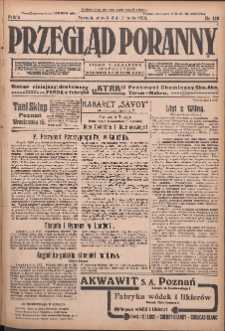 Przegląd Poranny: pismo niezależne i bezpartyjne 1924.05.02 R.4 Nr120
