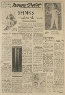 Nowy Świat. Tygodniowy dodatek Głosu Wielkopolskiego. 1957.12.24-1958.01.01 R.8 nr1