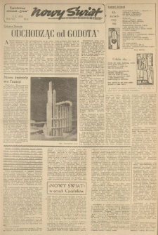 Nowy Świat. Tygodniowy dodatek Głosu Wielkopolskiego. 1958.02.02 R.8 nr6