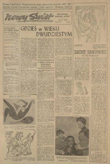 Nowy Świat. Tygodniowy dodatek Głosu Wielkopolskiego. 1958.03.30 R.8 nr14