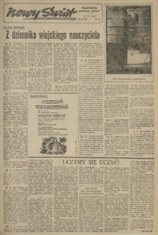 Nowy Świat. Tygodniowy dodatek Głosu Wielkopolskiego. 1958.06.15 R.8 nr25