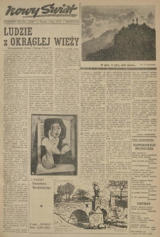 Nowy Świat. Tygodniowy dodatek Głosu Wielkopolskiego. 1958.07.06 R.8 nr28