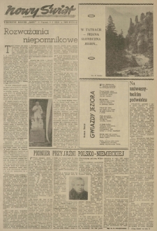 Nowy Świat. Tygodniowy dodatek Głosu Wielkopolskiego. 1958.10.05 R.8 nr41