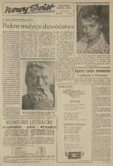 Nowy Świat. Tygodniowy dodatek Głosu Wielkopolskiego. 1958.10.12 R.8 nr42