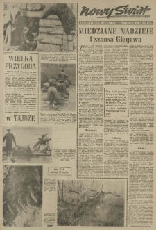 Nowy Świat. Tygodniowy dodatek Głosu Wielkopolskiego. 1958.12.07 R.8 nr50