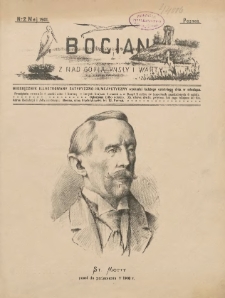 Bocian z Nad Gopła, Wisły, Warty i Odry. Miesięcznik Illustrowany Satyryczno - Humorystyczny. 1901 R.1 nr2
