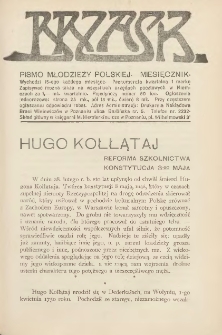 Brzask: Pismo Młodzieży Polskiej. Miesięcznik 1912.05.15 R.2 Nr5