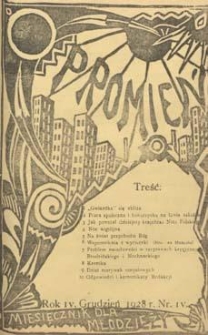 Promień 1928.12 R.4 Nr4