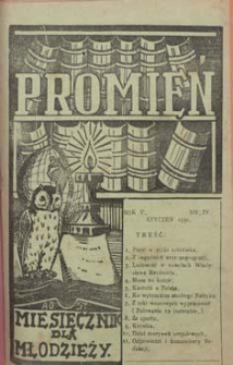 Promień 1930.01 R.5 Nr4