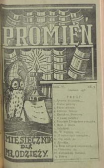 Promień 1930.12 R.6 Nr3