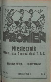 Promień 1932.11 R.8 Nr2