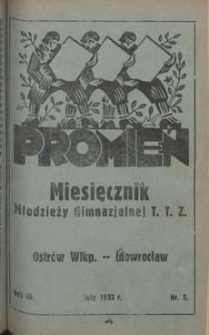 Promień 1933.02 R.8 Nr5