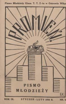 Promień 1934.01-02 R.9 Nr6