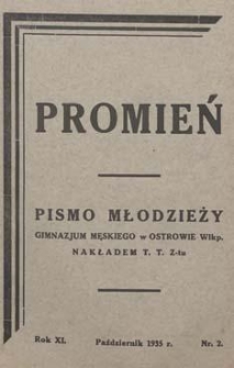 Promień 1935.10 R.11 Nr2