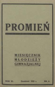 Promień 1935.12 R.11 Nr4