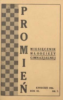Promień 1936.04 R.11 Nr7