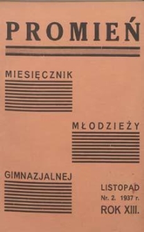 Promień 1937.11 R.13 Nr2