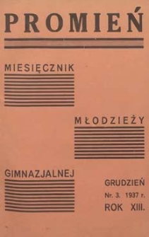 Promień 1937.12 R.13 Nr3
