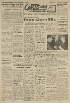 Głos Wielkopolski. 1958.01.05-06 R.14 nr4 Wyd.AB