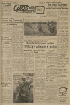 Głos Wielkopolski. 1958.07.18 R.14 nr169 Wyd.AB