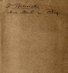 Nowe-Miasto nad Pilicą (Gubernia Piotrkowska Powiat Rawski ): Zakład Przyrodoleczniczy (Hydroterapja). Sprawozdanie z działalności zakładu w roku 1876
