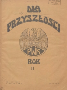 Dla Przyszłości : wydawnictwo Komitetu Społecznego Przysposobienia Kobiet do Obrony Kraju. 1939.01 R.11 Nr1