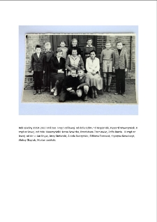 R. szk. 1959-60. VII klasa szkoły w Bierzglinie