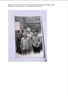 R. szk. 1961-62. Wycieczka uczniów szkoły w Bierzglinie trasą Toruń, Gdańsk, Gdynia, Malbork I