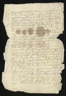 Andrzej Gniewosz, dziedzic Sarnowa i Adam Siemie[ń]ski, dziedzic Sławczyna wyznaczają granice obu tych miejscowości (1553 r).